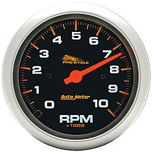 Autometer 3 3/4 inch Standard Face Tach 10,000RPM.