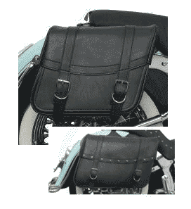 Highwayman Slant-Style Motorcycle Saddlebags.