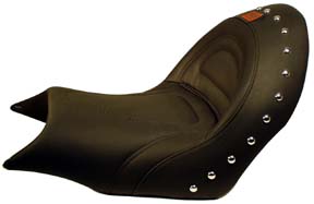Saddlemen Renegade Solo Seats (SaddleHyde - Studded)