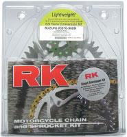 RK Quick Acceleration Chain Kit with lightweight steel sprocket.