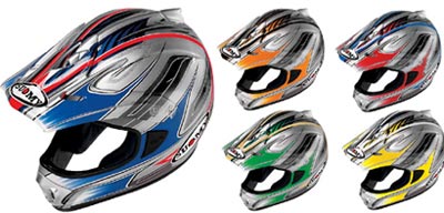 Suomy Spectre Motocross Helmets.
