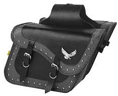 Willie and Max Super Gray Thunder Motorcycle Saddlebags.