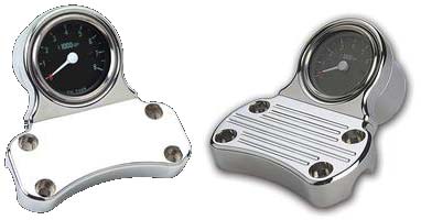 Pro 1 Chrome Billet Tachometer Mount Kits.