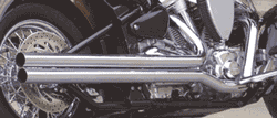 Vance and Hines Long Shots cruiser exhaust system.